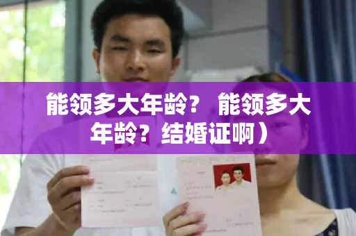 最新辦結婚證年齡限制及其影響分析